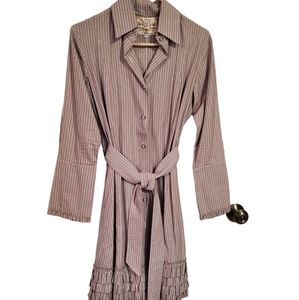 Striped Long Sleeve Dress